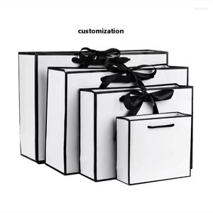 Emballage cadeau 360 boîtes à bonbons européennes Bowknot Favor Sweet Golden Hand Packaging Bag Baby Shower Wedding
