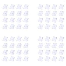 Cadeau cadeau 400 pcs organza sacs de mariage cordon bijoux pochette argent blanc flocons de neige pure faveur de fête