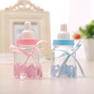 Geschenkwikkeling 48 -stcs/lot Babyfles snoepdoos feestbenodigdheden voeden bruiloft gunsten en geschenken douchedoop decoratie