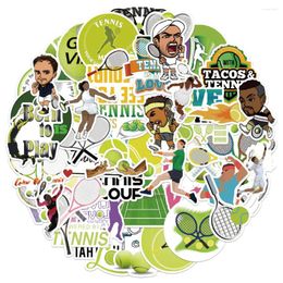 Envoltura de regalo 50/100 unids INS Dibujos animados Lindo Kawaii Pegatinas de tenis PVC Calcomanías impermeables para niños Niños Niñas Juguetes Regalos