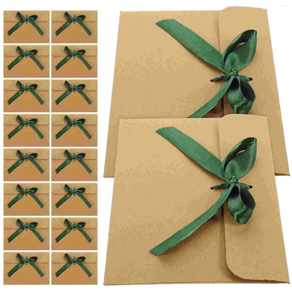 Cadeau cadeau 50 pcs Enveloppe européenne Enveloppes d'emballage simples Carte Fournitures de papeterie Style de mariage Couvertures de lettre d'écriture