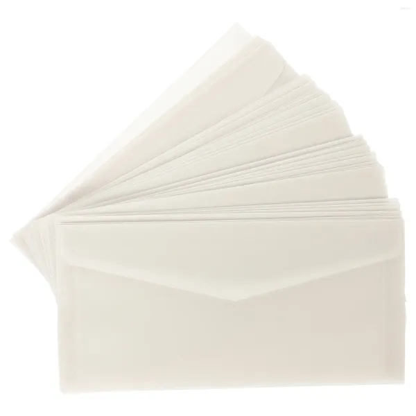 Enveloppe-cadeau 50 PCS SULFATE PAPIER ENALLOPE FRANTAGE Invitation