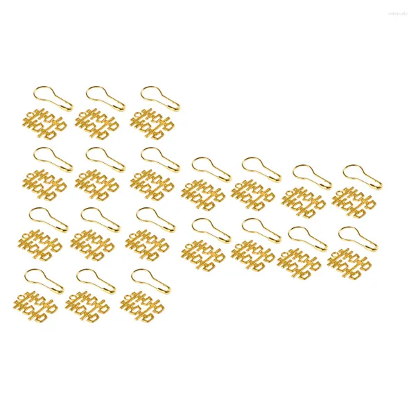 Cadeau cadeau 50 ensembles de décoration de mariage petit pendentif de caractère Xi pendentif de fourniture décorative kit d'invitation sac de sucre fer fête rétro