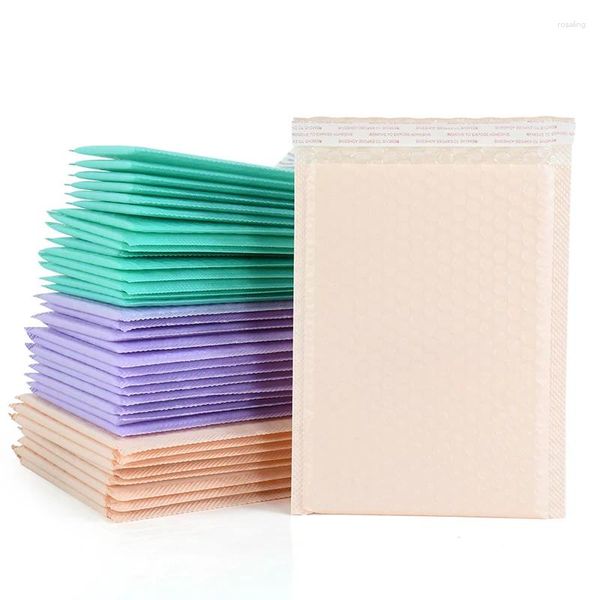 Cadeau cadeau 50pcs bulle auto-joint sac d'emballage anti-extrusion cadeaux imperméables sacs affaires express enveloppes mailing