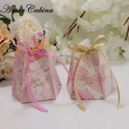 Envoltura de regalo 50 unids estilo de mármol pequeño fresco soñador estrella de cinco puntas baby shower caja de dulces boda y cumpleaños