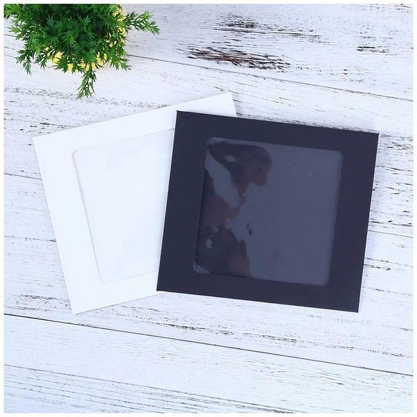 Cadeau cadeau 50pcs enveloppes de papier vintage pour lettres PO photo enveloppe cartes d'invitation de mariage cartes postales