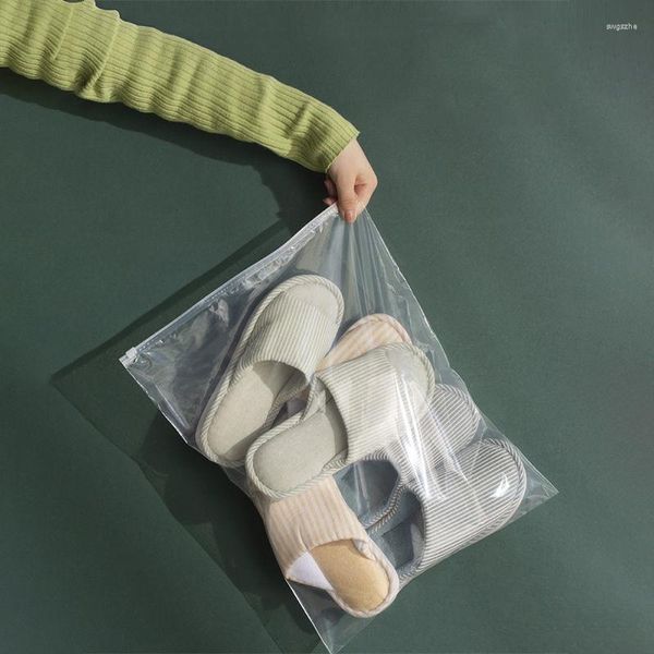 Envoltura de regalo 5 unids/lote zapatos zapatilla de algodón bolsa de almacenamiento transparente galletas bolsas de embalaje cremallera molde a prueba de secado galleta caramelo