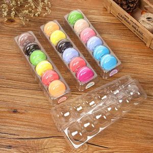 Enveloppe cadeau 5pcs Boîte de macaron