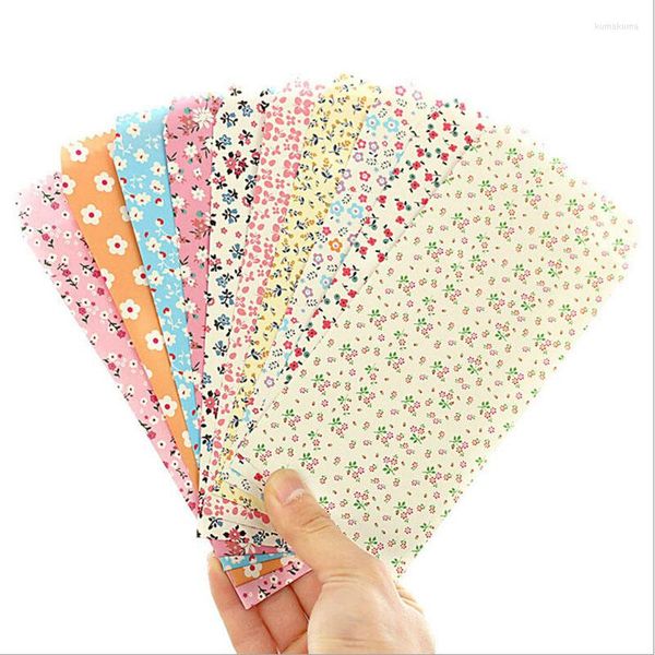 Papel de regalo 5 unids/pack serie de flores de bambú dulce sobre de papel/bolsa de carta de amor/suministros escolares de oficina G023