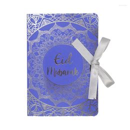 Enveloppe cadeau 5pcs Ramadan Decor Packaging Box Koran Livre Forme Eid Mubarak Chocolate Candy Boîtes