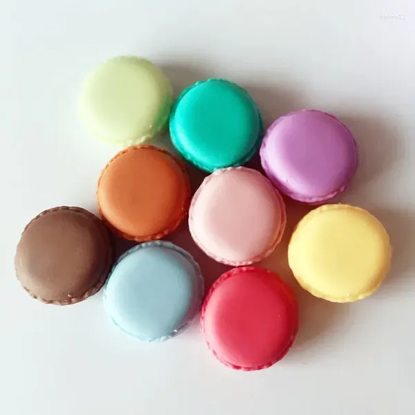 Enveloppe cadeau 6pcs / lot Color Couleur Macarons Boîtes de rangement Mini Boîte de paquet Boîte Collier d'anneau de bijoux Organisateur de boîtier
