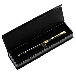 Geschenkwikkeling 7 kleuren rechthoekige Clamshell Pen Box Fashion luxe Business Office Opslag Creatieve schoolbenodigdheden Potloodkisten LX4860 DHQYV