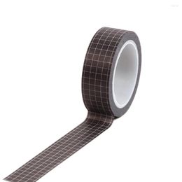 Papier Cadeau 7 Rouleaux Grille Imprimé Washi Masking Tape Set Idéal Pour DIY Décor Scrapbooking