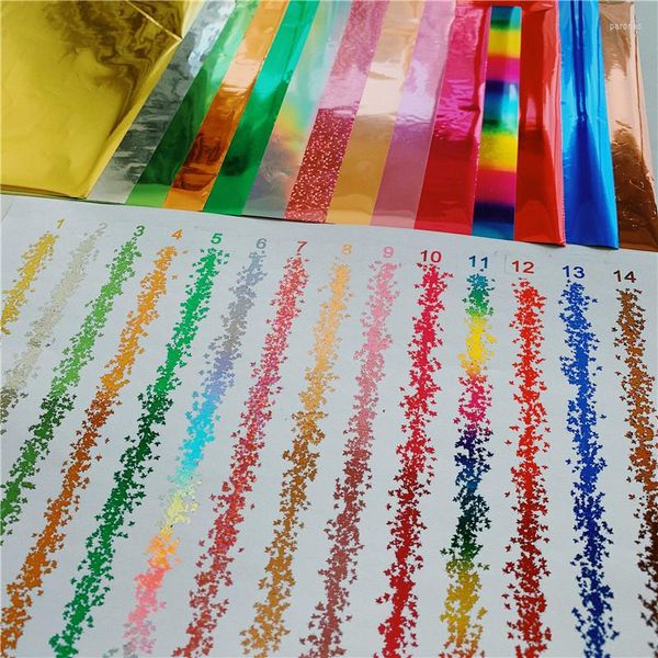 Emballage cadeau A4 taille 50pcs feuille d'estampage pour toner réactif par imprimante laser ou plastifieuse