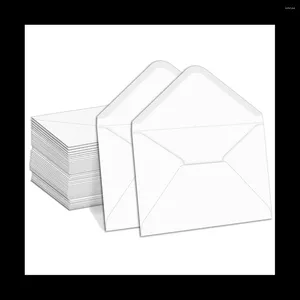 Emballage cadeau B6 Enveloppes 100 Pcs Blanc Pour Faire-part De Mariage Invitation Baby Shower Enveloppe Vierge