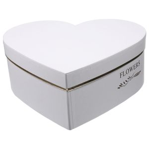 Caja de papel de regalo Cajas de flores de regalo Corazón Día de San Valentín Embalaje Almacenamiento Flores Boda Cartón Cartón Floristería Envoltura floral Presente 230316