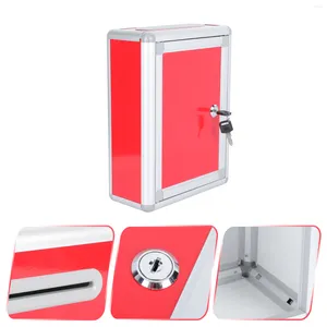 Geschenkwikkeling Box Mailbox Mail Ballot Wall Lock Letter Mount Spaper Post Suggestie Holder Mailboxen Vergrendeling Hangende opslagbedrijf