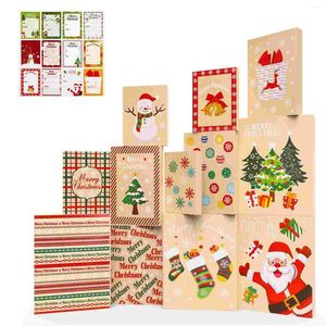 Geschenkwikkelboxen Doos Kerstshirt met LidsGifts Presenteert Scarf Case Supplies Opslag Inpak Huidige verjaardag Decoratieve houder