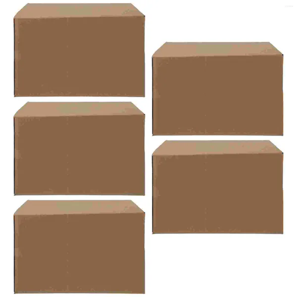 Boîtes d'emballage cadeau Carton ondulé Déménagement Boîte d'emballage Cartons Garde-robe Papier Stockage Express Fournitures Emballage Lourd Acheter