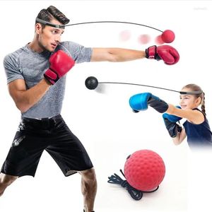 Cadeau Wrap Boxe Réflexe Vitesse Punch Ball Sanda MMA Boxer Augmentation de la Force de Réaction Ensemble d'Entraînement des Yeux de la Main Stress Gym Muay Thai Exercice