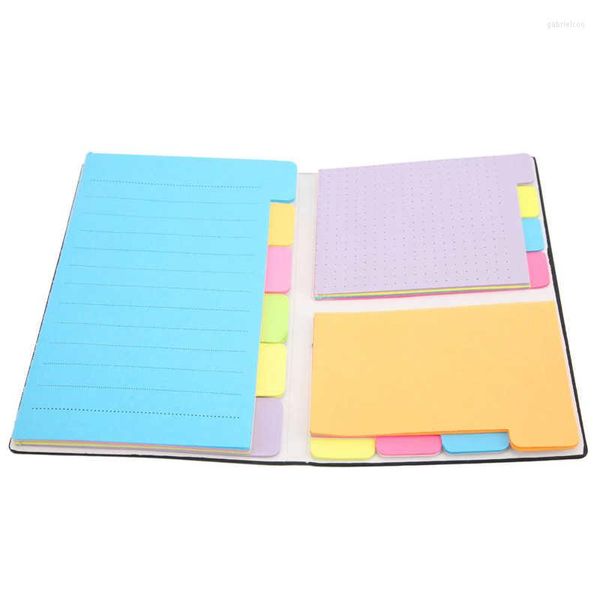 Emballage cadeau Business Sticky Notes Colored No Ink Bleeding Réutilisable Large application Glossy Edge Office School