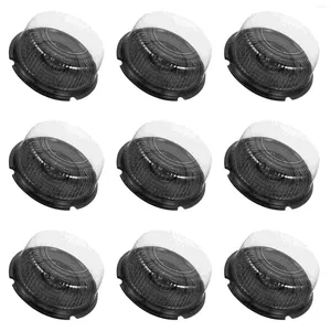 Emballage Cadeau Boîte De Transport De Gâteau Gâteau Au Fromage Tarte Muffin Titulaire Boulangerie Boîtes Emballage Conteneurs Pour Pâtisserie Cupcake Cookie Dessert 10 Pcs