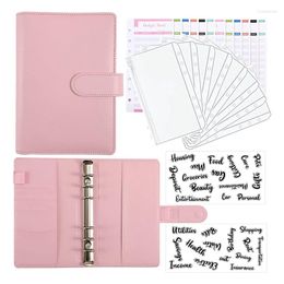 Geschenkwikkel Cash Envelops voor budgettering A6 Budget Binder Pockets Kostenbladen Geld Map Wallet Organisator