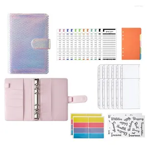 Enveloppes de trésorerie enveloppe-cadeau pour la budgétisation A6 Budget Binder Magic Color Sparkling Office Stationery