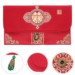 Geschenkwikkeling Chinese rode envelop Wedding Lucky Money Packet Brocade