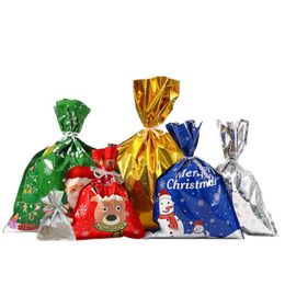 Geschenkwikkeling Kerstmis Apple Bag Packaging Decorated Santa Claus Candy Boxes Snowman Bear Decoratie Jaar 2023 Home Navidad Noel Noel