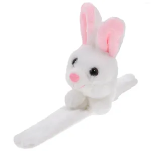 Emballage cadeau bas de Noël en peluche bande de claquement enfants Bracelet jouets en vrac bandes d'animaux en peluche dessin animé sac remplisseurs