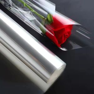 Emballage cadeau clair cellophane wrap rouleau pour cadeau bouquet de fleurs paniers emballage arts artisanat cellophane papier d'emballage pour fleurs emballage 230804