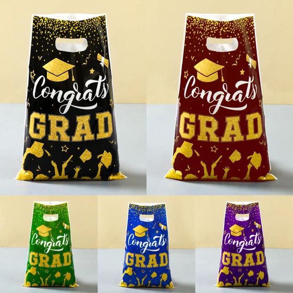 Gift Wrap félicitations Grad Candy Sacs Boy Girl Preschool Kindergarten Graduate Graduation Party Classroom Decoration