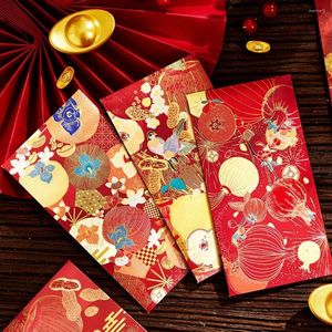 Cadeaupapier Creatieve kleine rode enveloppen Chinese stijl Geluksgeld Zak Huwelijk Bruiloft Zegenzak Voor Jaar Verjaardag Verhuizen