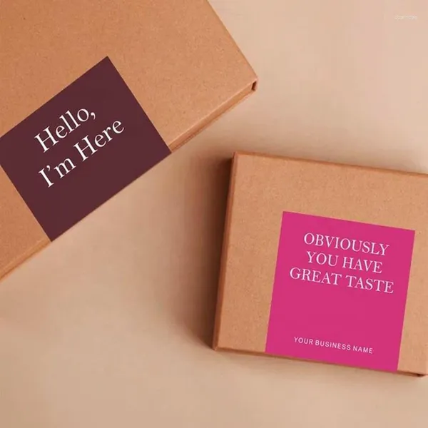 Enveloppe cadeau en carton de papier en papier de couleur CARTON CARTON Boîtes de vêtements d'emballage Boîte de diffusion d'emballage