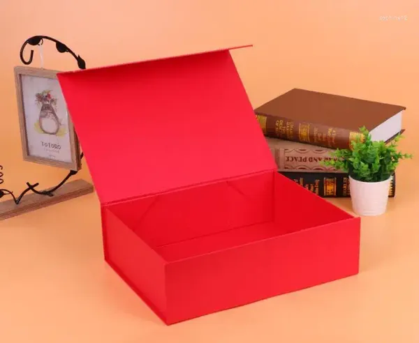Caja de empaquetado de cartón rígido cosmético personalizado del papel de regalo con la tapa del imán magnético plegable ---PX11940