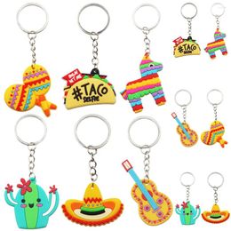 Enveloppe cadeau décorations délicates Fiesta Sac suspendu Keychain Halloween Pendant Key Anneaux Décoration Festival Course