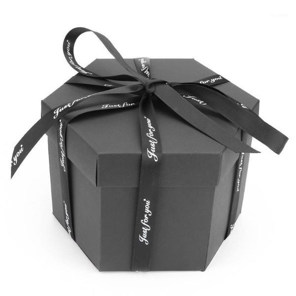 Papel de regalo DIY regalos sorpresa explosión caja hecha a mano Po álbum de recortes Día de San Valentín regalo de Navidad para niñas1