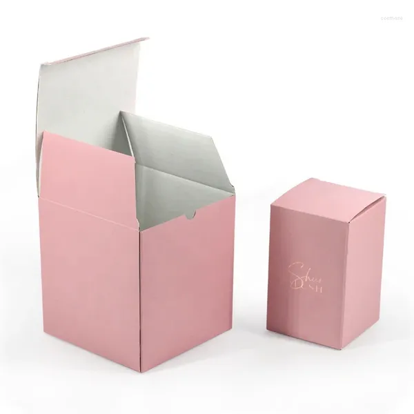 Enveloppe cadeau écologique Eco-Custom Wholesale Emballage Soja Boîtes en papier parfumées