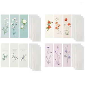 Emballage cadeau Enveloppe Papeterie Ensemble Lettre Papier Note Enveloppes Stationnaire Écriture Fraîche Costume Floral