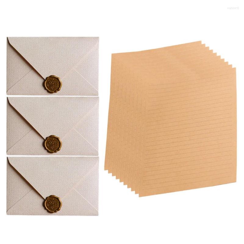 Cadeaupapier Envelop Bruiloft Benodigdheden Opmerking Enveloppen Mode Papier Brief Verpakking En Kaart Student