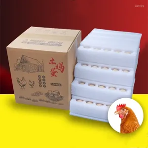 Geschenkwikkeling Epe Foaml Egg Pakket Express Aflevering Transport Transport Quakeproof Anti-Fall Duck's Take In Froth Cardboard Box Packaging Eggs