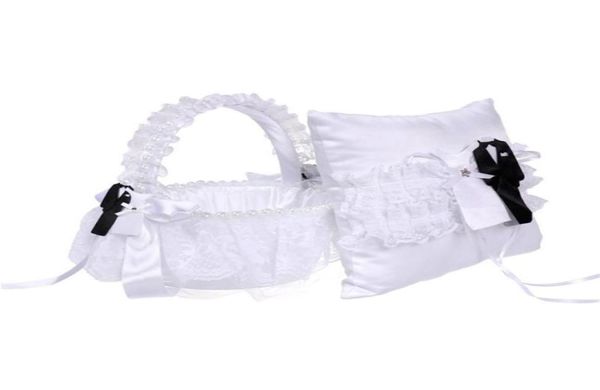 Enveloppe-cadeau Contrôle de mariage européen et américain Bride Panier à main en satin Rouges en dentelle de la soie