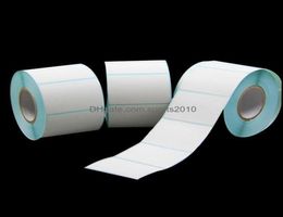 Gift Wrap Event Festive Party Supplies Home Garden 1000pcsroll 2x1cm Small White Selhesive Paper Tag étiquette Sticker SI8873933