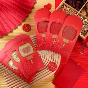 Gift Wrap Exquise Lucky Money Chinese Spring Festival Jaar zakken zegen Dynamic Animation Red Envelope