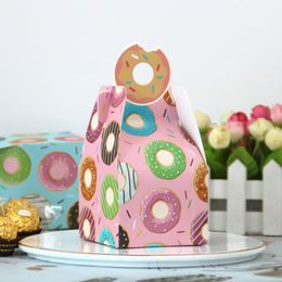 Geschenkafwikkel eten verpakking doos bakkoekjes papieren dozen tote donuts voor huis keuken feestjaar decoratie benodigdheden