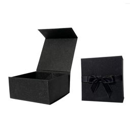 Geschenkomschakeling Goede kwaliteit Fancy magnetische deksel Doos Opslag Kartonnen Papier Flap Hardcover Clamshell vouwen voor bruiloftsverpakking