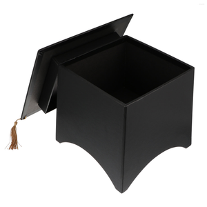 Emballage cadeau Graduation Cap Box Boîtes Candy Party Favor Gradkit Décorations 2022 Favors Fournitures Treats Treat Hat Shaped Set