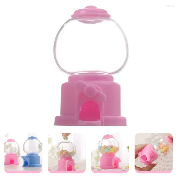 Emballage cadeau Gumball Machine Machines en plastique Candy Catcher Jouets en forme de coeur pour les enfants