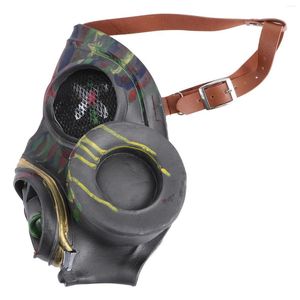 Geschenkwikkeling Halloween Kostuumgasmasker Steampunk Cool Cosplay Props enge maskers Creepy